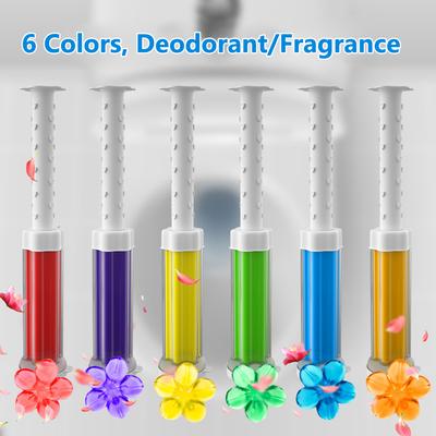 Toilet Cleaner Gel Remove Odors Leave Flower Aromatic Toilet Gel No Traces Comfortable Smell for Bathroom Fragrance Cleaning
