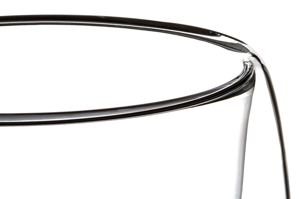 KADAX Glas Tasse mit Henkel Doppelwandig 250ml