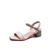 Sandals Women's 2026 Summer New Korean Version Versatile Student Fashion Fairy Style Thick Heel Open Toe High Heels