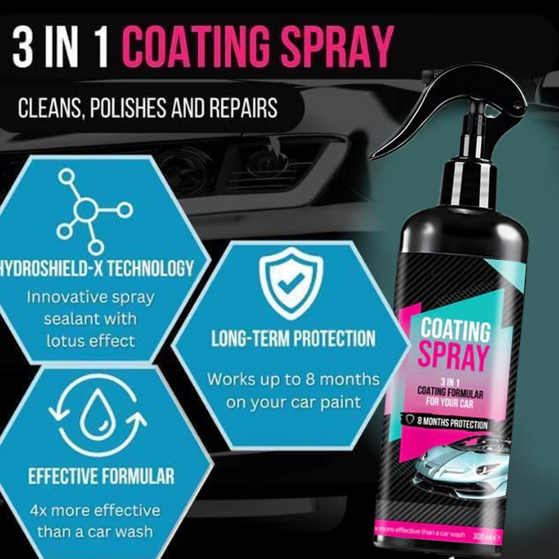 Coating Spray Auto Wax Vernieuwer Polish Coating Spray Snelle Detailer Spray Polijster Opknapper Middel Hoge Bescherming Coatings