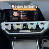 Moving Butterfly Car Dashboard Decor Auto Center Console Air Vent Decorative Ornament Car Interior Car Accessories