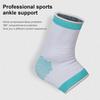 Sportankelskydd stickat andningsbart lättviktstryck ankelsockor basket löpning ankelskydd sportutrustning