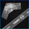 1Pcs Transparent Car Trunk Badge Protective Sticker Car Accessories For Opel Crosa D Astra H Insignia Astra J Zafira B Mokkaastra Vivaro Astra G