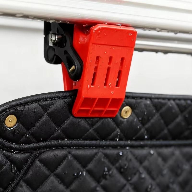 1/2PCS Car Floor Mat Cleaning Clips, Wall-Mounted Heavy-Duty Drying Clamps For Car Mat Washing, Auto Carpet Wash Clamp Accessory