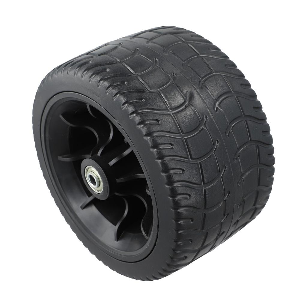 170x100mm Wagon Cart Wheel Replacement for Folding Camping Trolley Cart