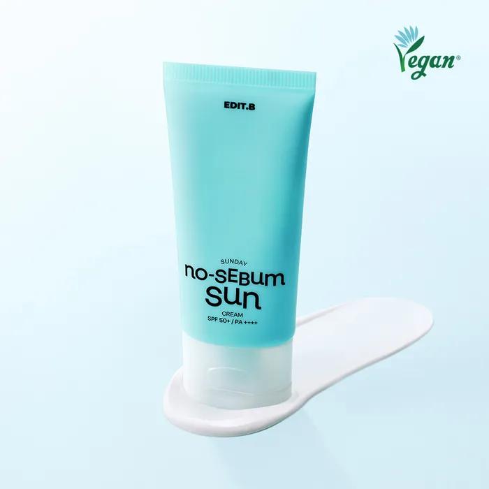 Niedzielny krem przeciwsłoneczny No Sebum 50ml [SPF50+/PA++++]