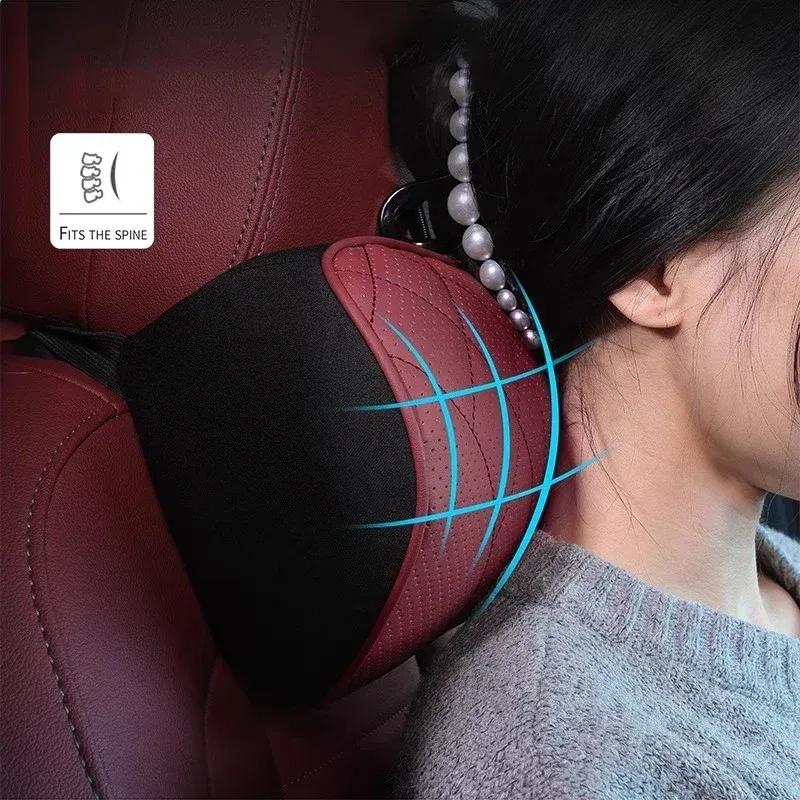 -Car Head Pillow Neck Support Auto Seat Covers Headrest For BMW Series I3 I4 G07 G06 G05 G02 G01 F48 F39 G42 G30 G20 G26 F01 F02