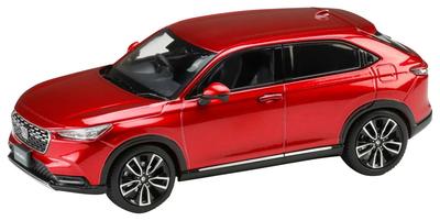 HJ43 Honda VEZEL mașină echipată opțiune originală premium roșu cristal metalic produs finit 1/43
