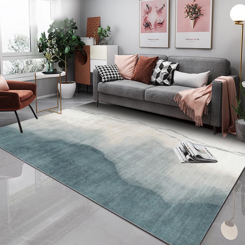 Современная Роскошная Декорация Гостиной Ковер Большой Площади Ковер для Гостиной Абстрактные Ковры для Спальни Нескользящий Моющийся Коврик для Пола 80*120cm