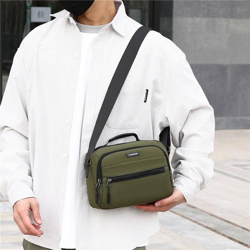 Sac bandoulière homme grande capacité style commuter sac à bandoulière unique mode loisirs sacs bandoulière homme