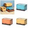 Foldable Storage Bin Plastic Organizer Box for Clothes and Books Convenient Toy Container Dorm Organization Tool