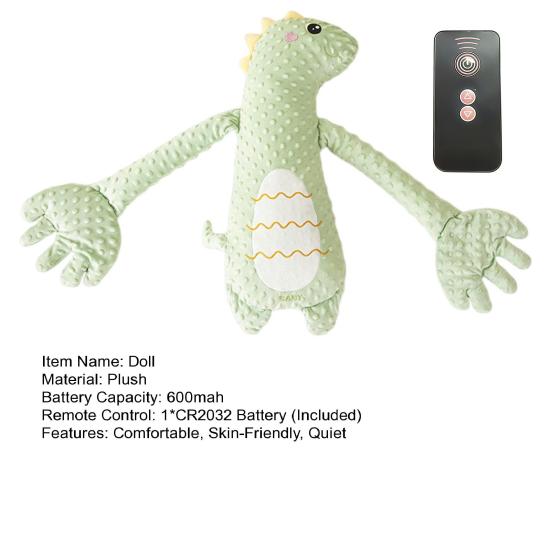 Cuscino per Mano Rilassante per il Sonno del Bambino con Modalità di Accarezzamento Regolabili Cuscino Accarezzante Succhietto Morbido Peluche Compagno di Coccole per Asilo Nido Ora della Nanna Viaggi Uso Ospedaliero