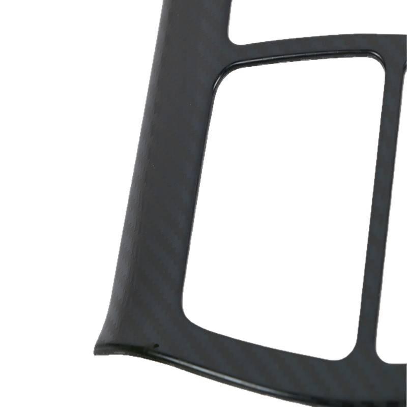 Stainless Steel Gear Shift & Cup Holder Decorative Panel for 2020 RAV4