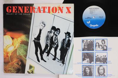LP-skiva GENERATION X Valley Of The Dolls CHR1193 CHRYSALIS 1979 UK Rock Begagnad