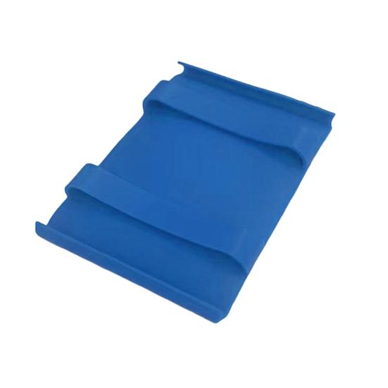 

Жаростійкий кухонний щипці Силіконовий захват для тарілок для різання підняття гарячих страв Багатоцільовий кухонний інструмент синій