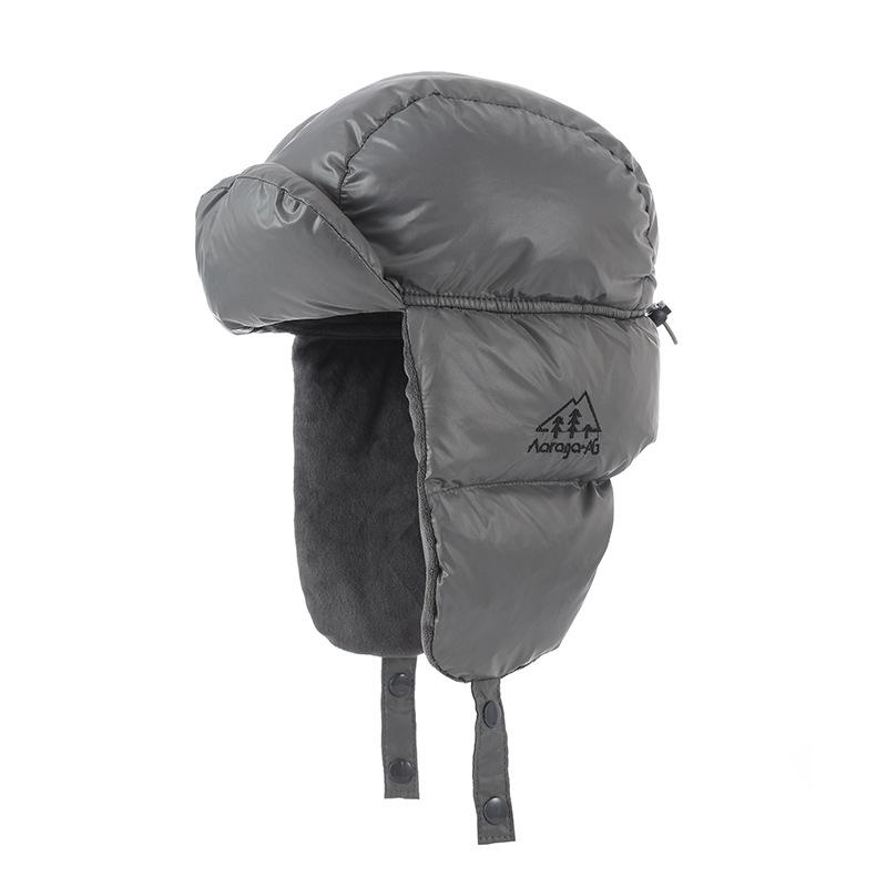 

Новая шапка-ушанка Mountain Peak с теплым пухом, зимняя, для уличного спорта, от холода, японская, повседневная, универсальная, пуловер One Size