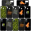 Phone Case for iPhone 17 16 15 Plus XR Huawei P30 P20 Lite Redmi Note 14 12 11 13 Pro Max OPPO A60 A80 A40 A38 F1 Number Funda No 4 No4 Supercar Cover