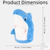 Creative Shark Head Cover Cartoon Halloween Headgear Gift Plush Animal Cap  Carnivals
