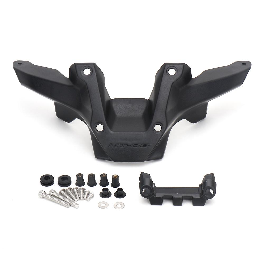 

Motorcycle New Black Windscreen Wind Deflector Windshield Bracket Kit For Yamaha MT-09 MT 09 SP MT09 mt09 2025
