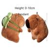 Süßes Capybara-Plüschtier mit Rucksack, sitzend, schöne Cartoon-Tiere, ausgestopfte Puppen, Weihnachtsgeschenk, Wohnkultur, Sofa, Plüschkissen