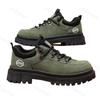 Fashion Fashion Trend Casual Low Top Thick Soled Boots for Men Spring 2025 New Comfortable Height Increasing Non Slip Chunky Short Boots