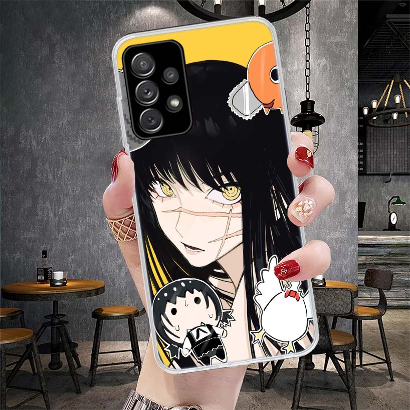 C-Chainsaw Mans Yoru War Devil Soft Phone Case For Samsung Galaxy S22 S23 S24 S25 Edge S26 Ultra S20 FE S21 Plus + Fundas Coque