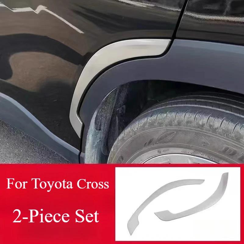 

For Toyota Corolla/Cross Eyebrow Trim Modified Special Stainless Steel Body Door Crash Resistance Automobiles Accessories B