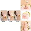 New Bee Pig Plush Toy Transforms Into Pig Doll Children's Companion Pillow Girls' Festival Gift