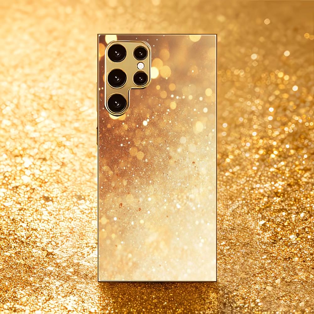 Etui ochronne Atmosphere High-end Galwanizowane Szklane Etui na Telefon dla Samsung Galaxy S26 S25 S24 S23 S22 S21 FE, Ultra, Plus