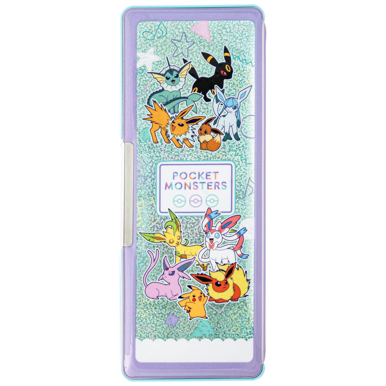 

Пенал для начальной школы Showa Note Pocket Monster Пенал с голограммой Puff Pastel Flake Pocket Monster [Showa Note]
