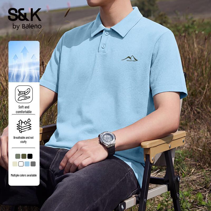 

Baleno Men s Waffle Knit Short-Sleeve Polo Shirt 5XL