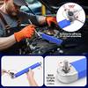 4 Adapter Extension Wrench Tight Space Tool 1/2" 1/4" 3/8" Professional Offset Extension Wrench Socket Ratchet