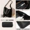 KMRHM Leather Shoulder Crossbody Shoulder Carry with Zipper Large Popular for 017 Women's Bag, 2-Way, Bag, Handbag, Bag, Bag, Pocket, Lightweight,