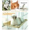 Window Seat Pet Hammock Bed Hanging Shelf Suction Cup Cat Nest Washable Cat Hanging Beds  Kitten