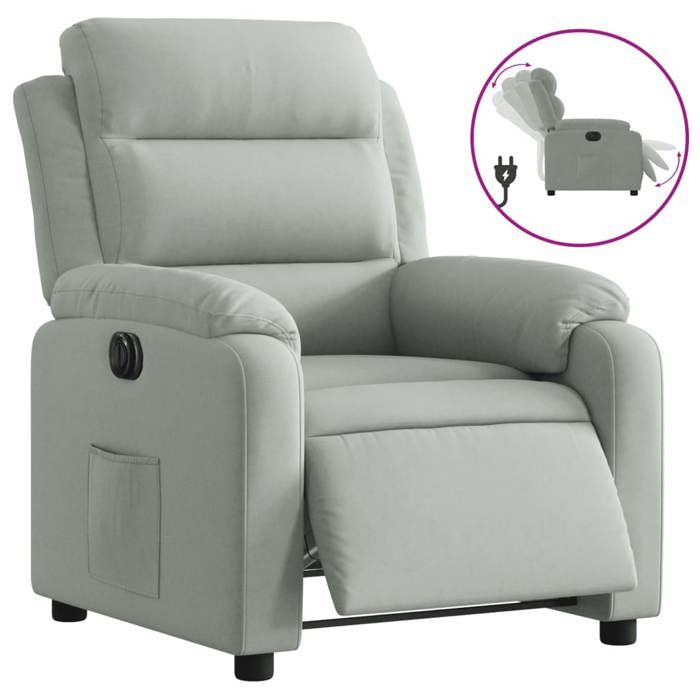 VidaXL Electric Recliner, Relaxation Chair with Backrest, Seat with Armrests, Living Room TV Armchair, 3205070
