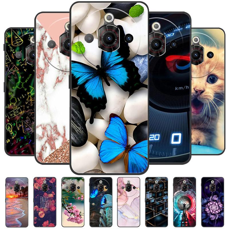 For ZTE Nubia Focus Pro Case Butterfly Pattern Printing Stylish Design Phone Protective Cover For Nubia Focus Pro 5G Funda