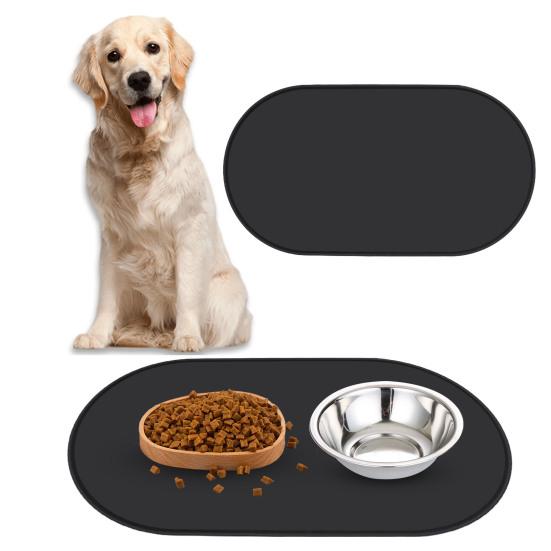 

Водонепроникний килимок для годування домашніх тварин з піднятим краєм, силіконовий килимок для корму та води для домашніх тварин, протиковзкий килимок для котячих мисок, щоб запобігти розливанню та захистити підлогу S фіолетовий