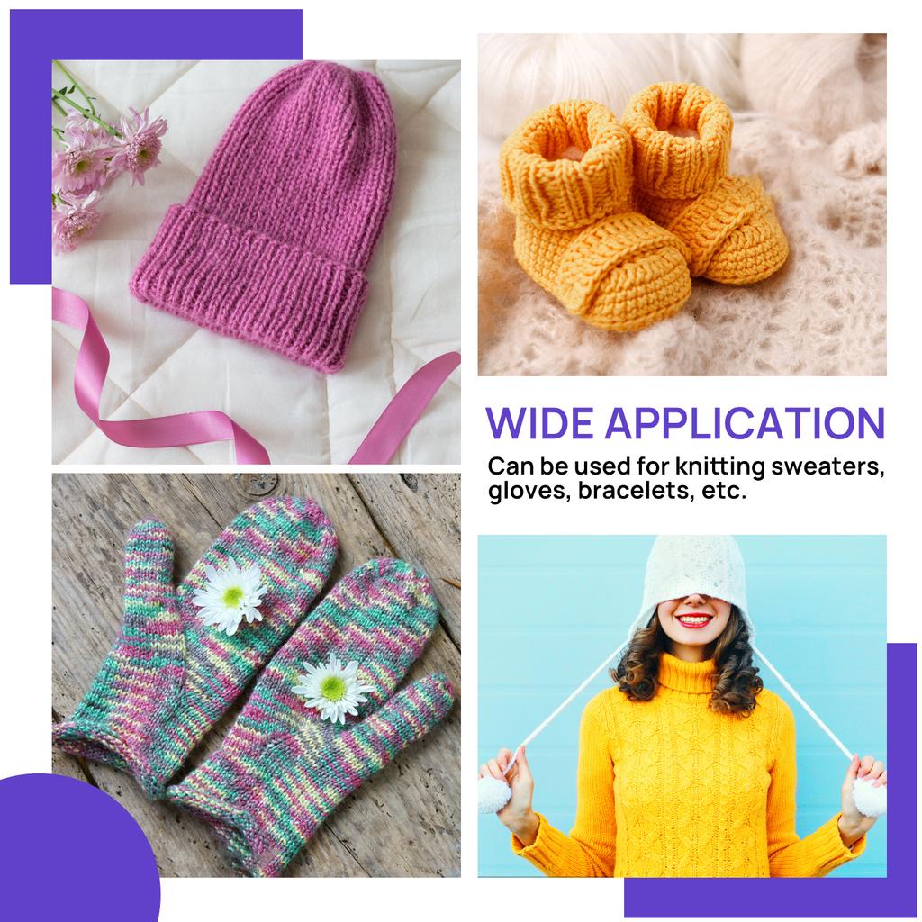 Easy Weaver Knitter Hand-Operated Weaver Knitting Tool Portable Mini Knitting Mill Machine Household French Knitting Machine