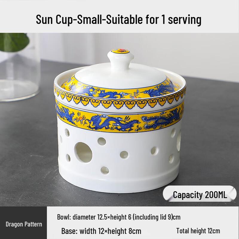 Керамическая кастрюля для тушения с подогревом на свече