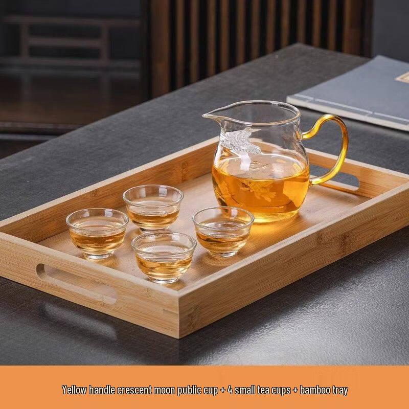 ZISIZ High Borosilicate Glass Tea Infuser Cup