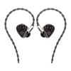 HIDIZS MS5 4BA+1DD Hybrid HiFi Wired Earphones, Noise Cancellation, Sound Isolation, 3.5mm Plug & 0.78mm 2pin Connector, Deep Bass Enhanced Chinese