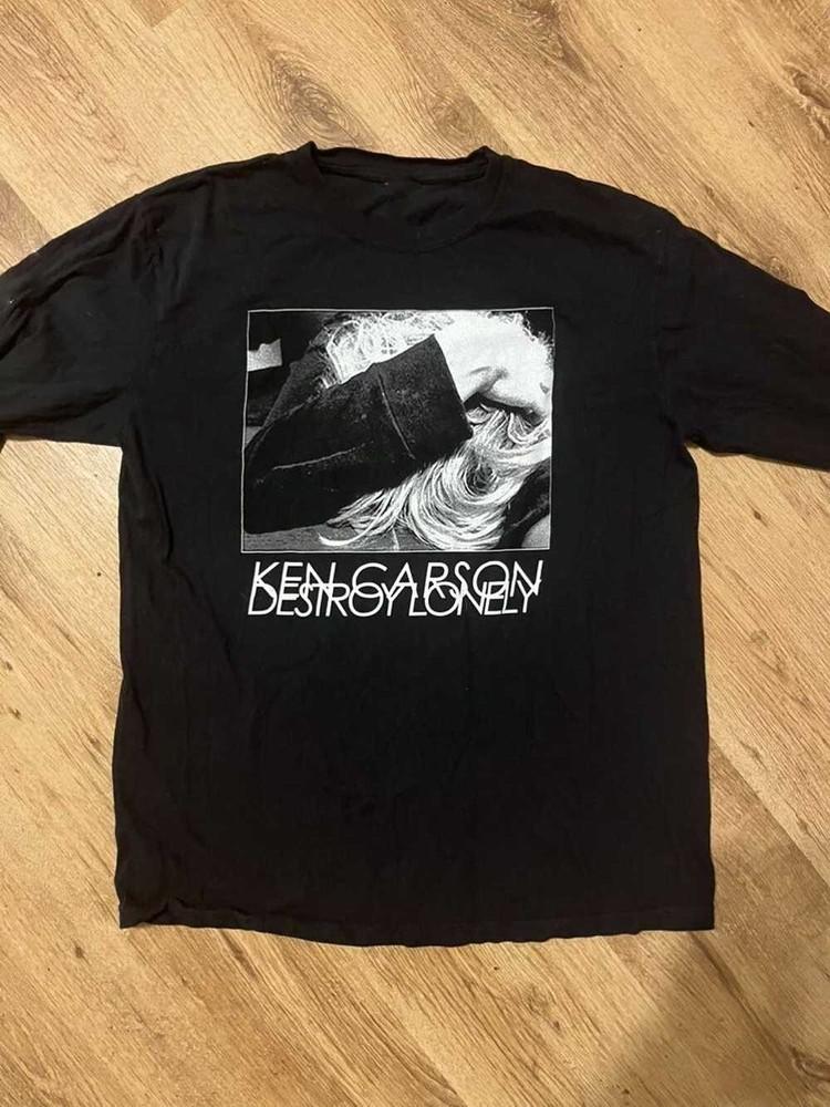 

Футболка Destroy Lonely × Ken Carson Хлопок Для мужчин Женщин S-4XL BO1138 Унисекс Футболка XXXXL