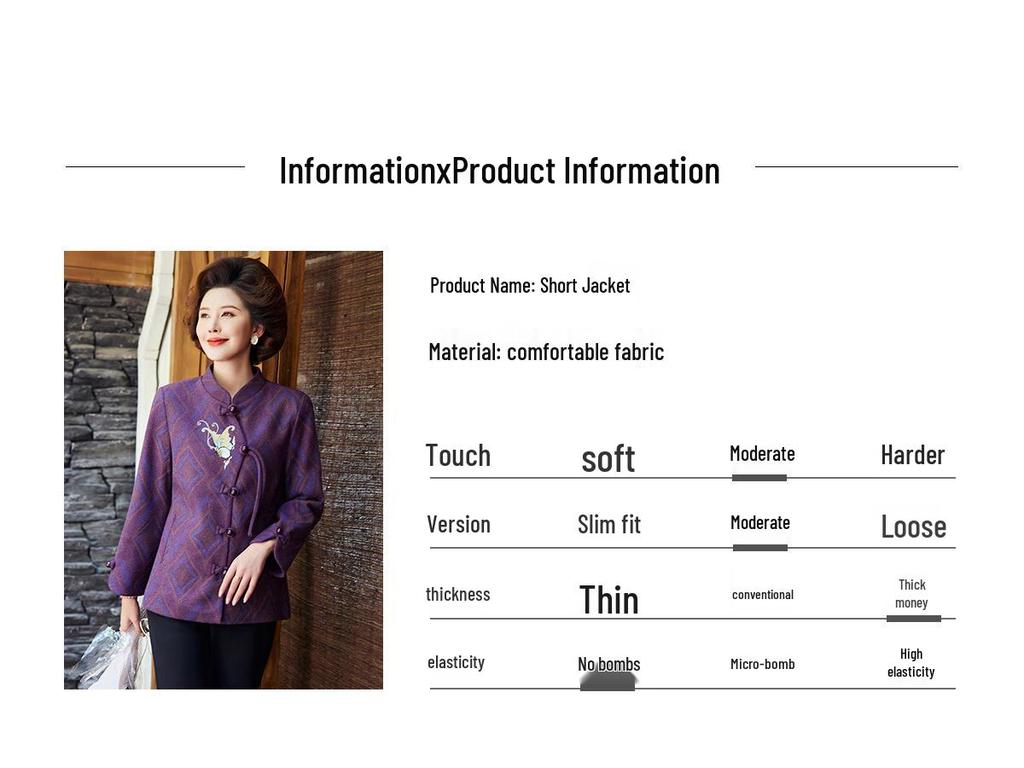 Yuzhaolin Women's Padded Woolen Coat