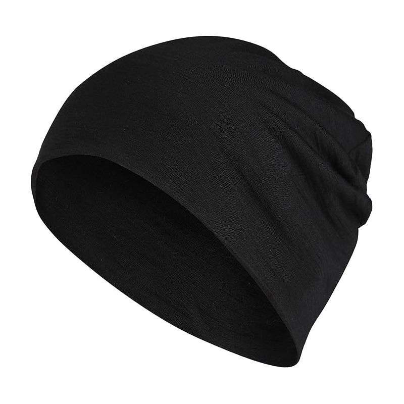 

Lightweight Thin Mernu Wool Boonie Hat Beanie Training Cap Balanced Ultralight Breathable Heattech Sports Outdoor Black L