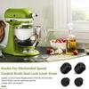 Speed Control Knob Replacement Part for KitchenAid Stand Mixer - for Lock Lever Knobs Attachment Plastic Kitchenaid Mixers Accessories, Fits for