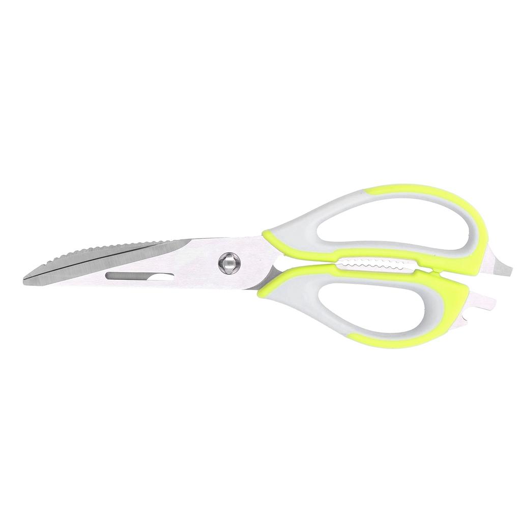 Detachable Kitchen Scissors Multifunctional Stainless Steel Seafood Food Scissors for HomeGreen