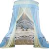 Summer New Luxury Mosquito Net Princess Elegant Bedding Curtains Dome Hanging Bedding Canopy Two-color Anti Insect Tent