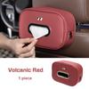 Vehicle Tissue Box Microfiber For VW GTI Polo Golf MK6 MK7 Passat B8 Tiguan T-ROC Leather Backrest Storage Paper Bag Accessories zj1