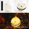 Halloween Pumpkin Lantern Hollow Out LED Light Emitting Funny Indoor and Outdoor Decoration Props 3pcs Set