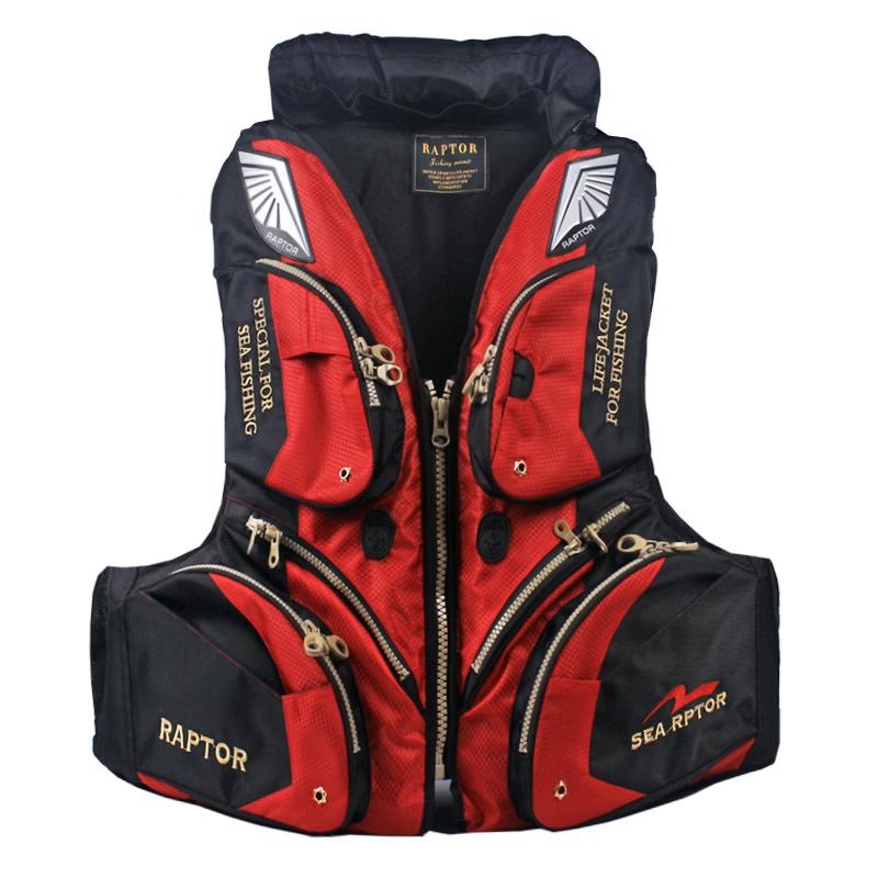 Многокарманный спасательный жилет для рыбалки DAXTE